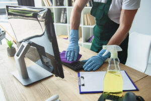 declutter your office shark commercial cleaning